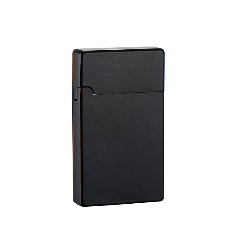 Bao B813 Gas Lighters Metal Langsheng Steel Tone Direct Punching Windproof Blue Flame Electronic Lighter